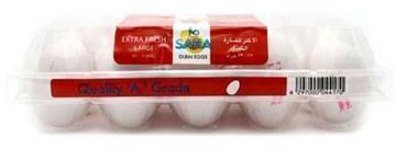 Saha Dubai White Eggs - 15's