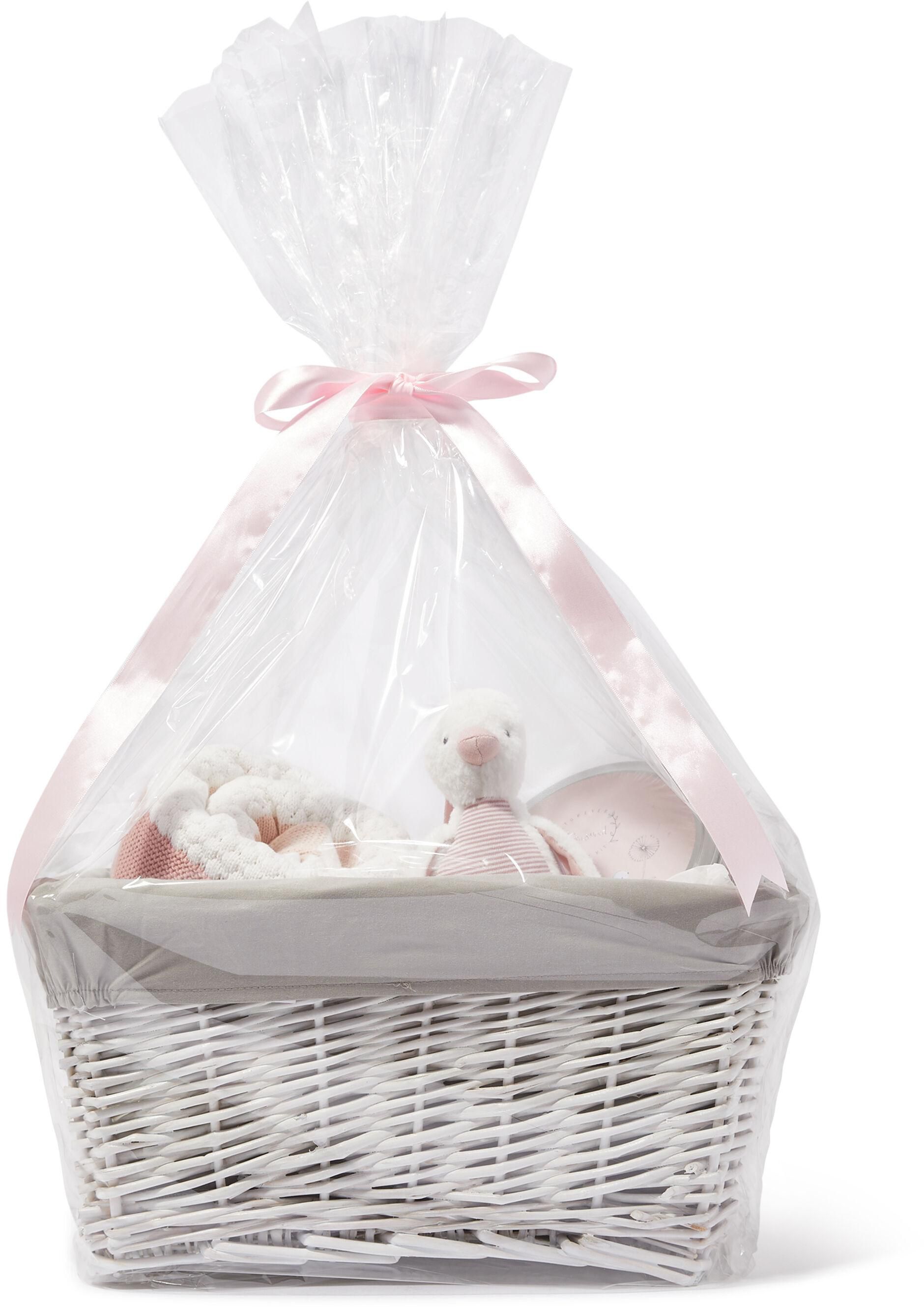 Baby Gift Hamper – 3 Piece with Activity Toy Chime Duck Pink