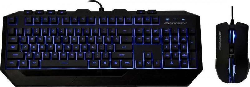 Cooler Master Storm Devastator Gaming Bundle Keyboard and Mouse Blue LED SGB-3010-KKMF1-US