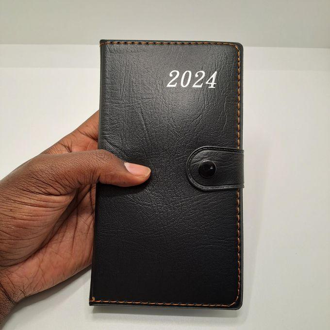2024 A6 Diary Calendar Planner Journal Note Book Small Leather
