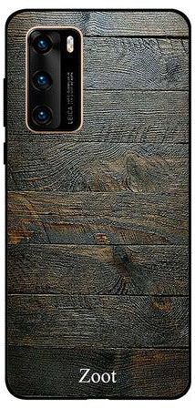 Skin Case Cover -for Huawei P40 Brown/Grey Brown/Grey