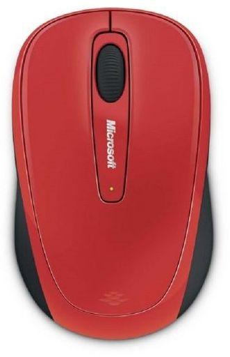 Microsoft Wireless L2 Mobile Mouse 3500 - Red