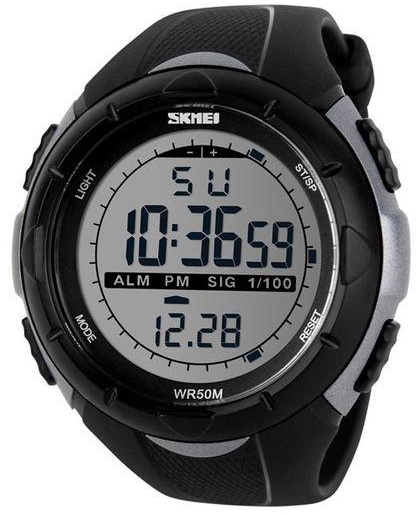 Skmei Skmei Men Quartz Watch Analog Digital LED Sports Outdoor Casual Wristwatch