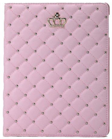 Bluelans Crown Smart Faux Leather Case Stand Cover For IPad5/Air - Pink