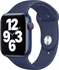 Silicone Apple Watch Band for Apple Watch Series 2/3/4/5/6/7SE 42mm 44mm 45mm 49mm (Navy)