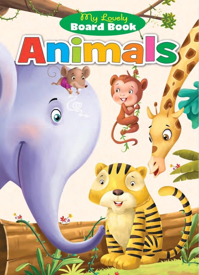 MIND TO MIND MY LOVELY BOARD BOOK - ANIMALS