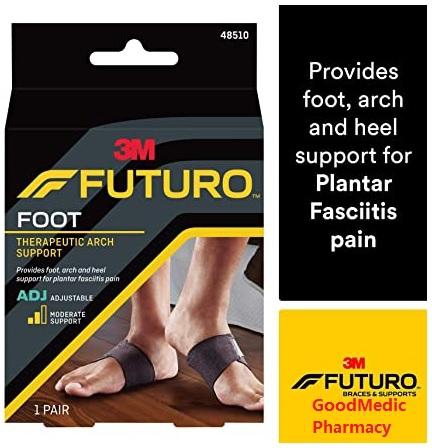 Futuro Arch Support Therapeutic or Plantar Fascilitis Pain - 1 Pair