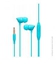 Celebrat In Ear Wired Earphone with Mic - Blue