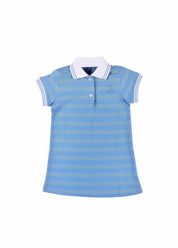Junior High Quality Cotton Blend And Comfy Polo Dress