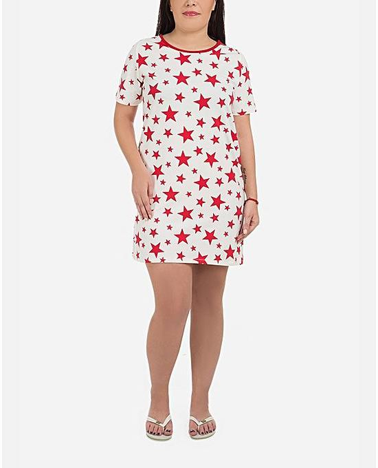 Andora Short Nightgown - Red
