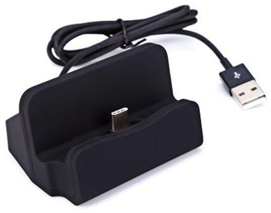 Hanso Type C Desk Charger - black