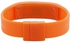 Unisex Orange Dial Silicone Band Sport Watch - Digi-Orange