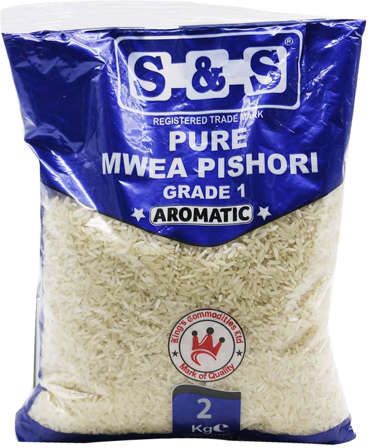 S&amp;S Mwea Pishori Rice 2Kg