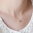 Fashion Tiny Elegant Small Gold Love Heart Cute Necklace Present Gift Jewelry