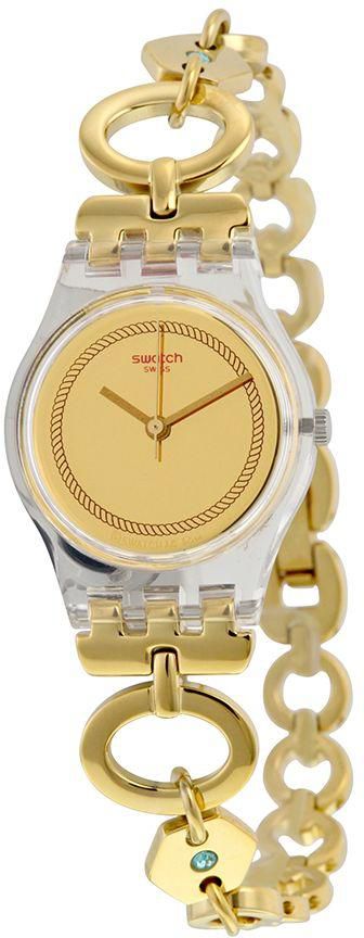 Swatch LK346G For Women- Analog, Casual Watch