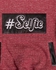 Hozayen Selfie Round Neck Sweatshirt - Red