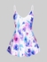 Plus Size & Curve Floral Print Cami Top - Xl