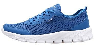 Fashion Casual Ultra Light Cool Mesh Trainers Blue