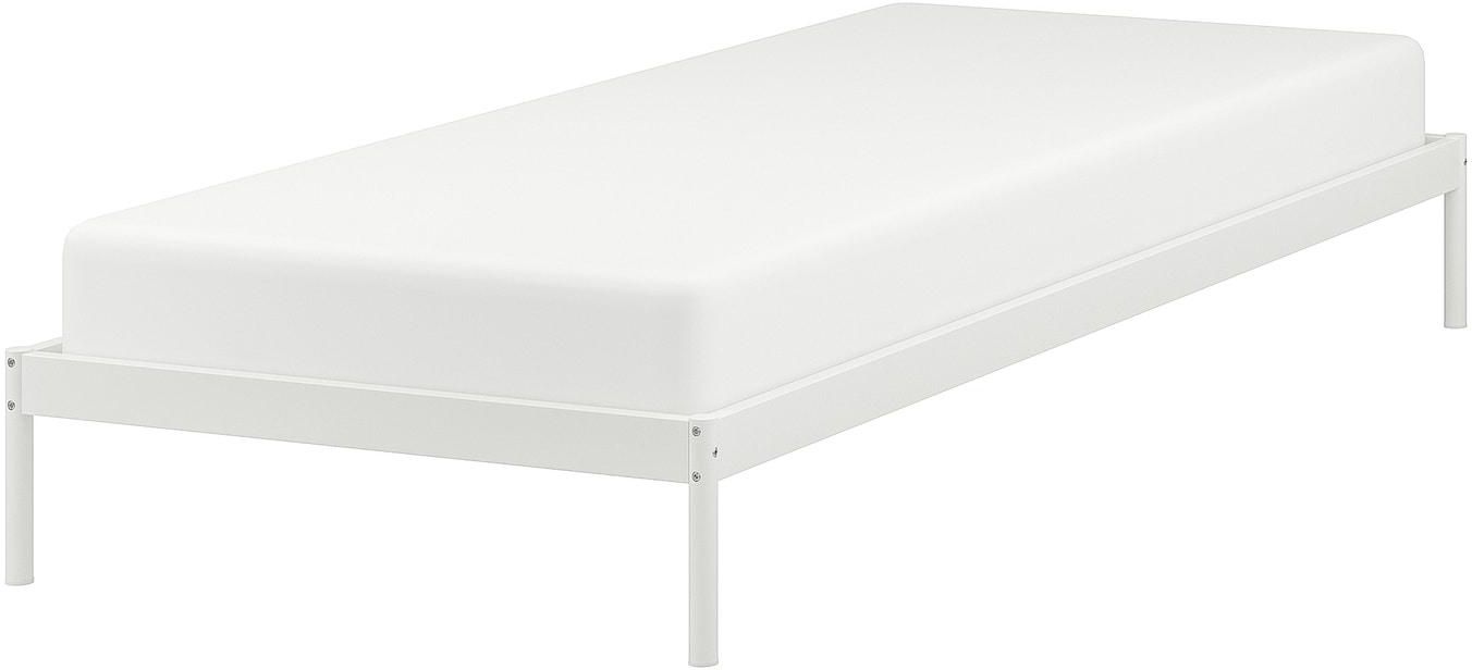 VEVELSTAD Bed frame - white 90x200 cm