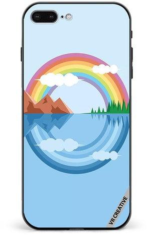 Protective Case Cover For Apple iPhone 7 Plus/8 Plus Colorful Sea Design Multicolour