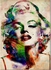 CAIRO A 3D Marilyn Monroe Printed Tableau - 40x30 Cm