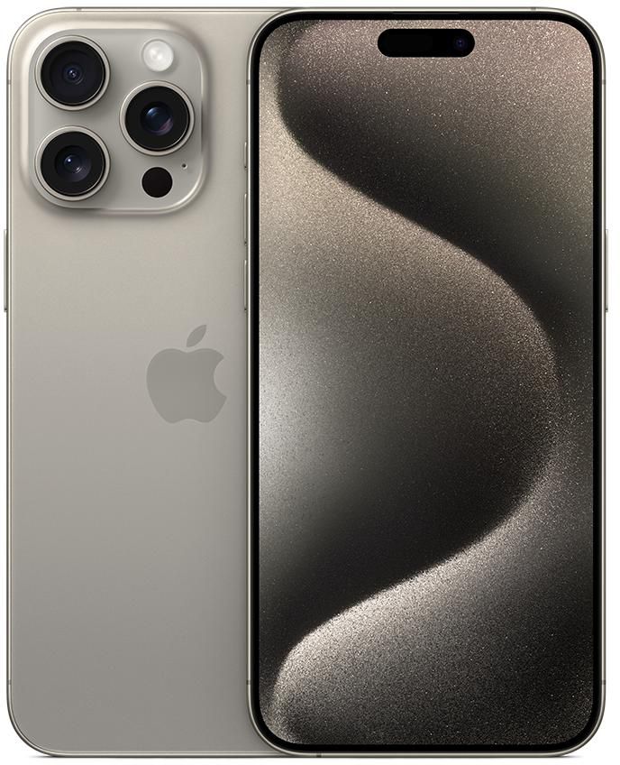 Apple iPhone 15 Pro Max, 5G, 6.7 inch, 1TB, Natural Titanium