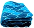 Signoola Beach Towel 100% Cotton, Blue Circles , 90 X 170 Cm