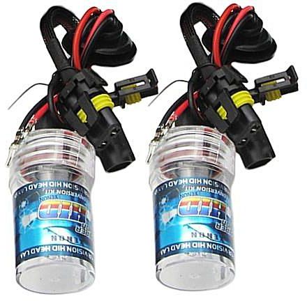 Cocobuy A Pair 55W H7 HID REPLACEMENT BULB Single Bulb For Motorcycle ALL COLOR