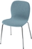 KARLPETTER Chair - Gunnared light blue/Sefast chrome-plated