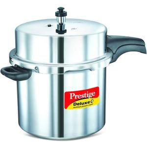 Prestige Aluminum Deluxe Plus Pressure Cooker 12Ltr