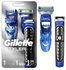 Gillette 3 In 1 Fusion Proglide Styler - Blue