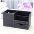 Stationery Organizer Pen Storage Box Black