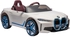 MYTS - Licensed 12V Bmw i4 Kids Car - Silver- Babystore.ae