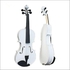 4/4 Full Size Violin With Shoulder Rest And Stand-white