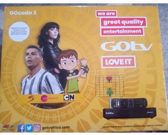 Gotv HDMI GOTV Decoder, Antenna 1-Month Max Subscription
