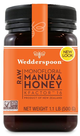 Raw Monofloral Manuka Honey Kfactor 16, 500G/17.6Oz