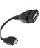 Generic Universal Superior OTG (On-The-Go) Data Cable- Black
