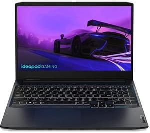 Lenovo IdeaPad 3 (2021) Gaming Laptop - 11th Gen / Intel Core i5-11300H / 15.6inch FHD / 1TB HDD + 256GB SSD / 16GB RAM / 4GB NVIDIA GeForce GTX 1650 Graphics / FreeDOS / English &amp; Arabic Keyboard / Shadow Black / Middle East Version - [82K100D4AX]