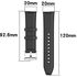 TenCloud Bands Compatible with Amazfit GTS 2 Band, 20mm Quick Release Band Soft Replacement Leather Strap Wristband Accessories for GTS 2 /GTS Smartwatch