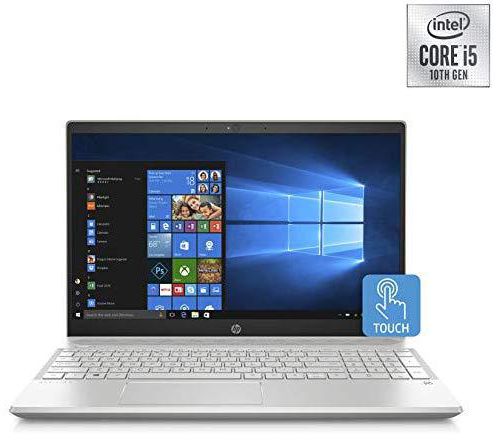 2020 Newest HP Pavilion 15" FullHD Home + Business Laptop, 10th Generation Intel® Core™ i5-1035G1 up to 3.6GHz, 16GB DDR4, 512GB NVMe SSD, Touchscreen, USB Type-C, Win 10