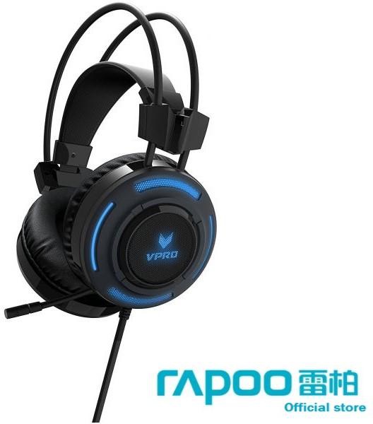 Rapoo Illuminated Gaming Headset - Original (Black/Blue)