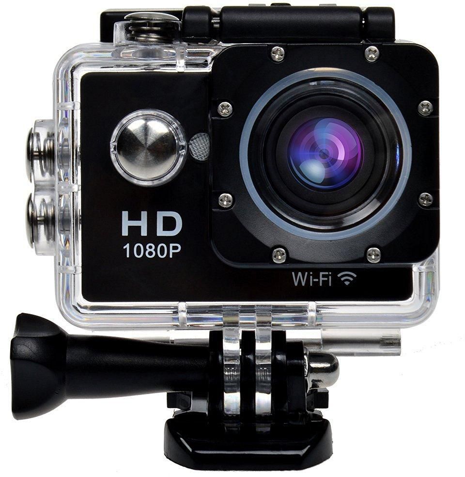 LCD WiFi 1080P Waterproof 30M H.264 Full HD Action Camera