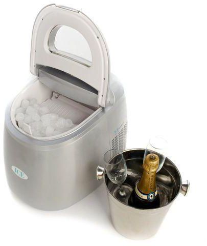 Bergen Zb-01 Counter Top Ice Cube Maker - Silver