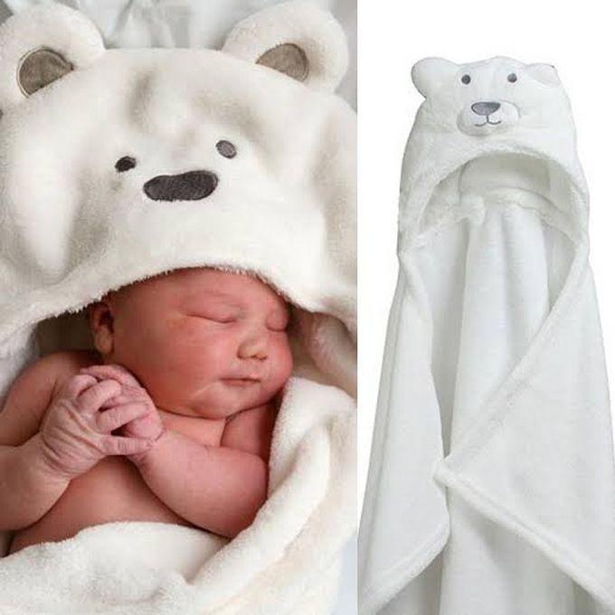 Carter's Sherpa Hooded 3D Baby Blanket