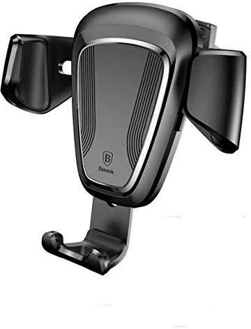 Baseus Gravity Car Phone Holder For iPhone Xs Max X Samsung S10 S9 Air Vent Mount Mobile Phone Holder For Phone In Car Stand -Black