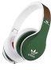 Monster Adidas Over-Ear Headphones Limited Edition with Apple ControlTalk Handsfree Mic and Music Controls - Green and Red over White