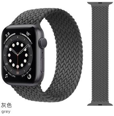 Solo Loop Replacement Braided Strap For Apple Watch Series 6/SE/5/4/3/2/1 42-44 Large