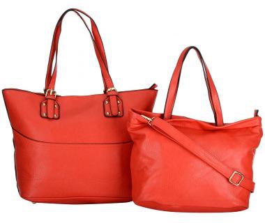 Clublane Stylish Handbag with Sling Red