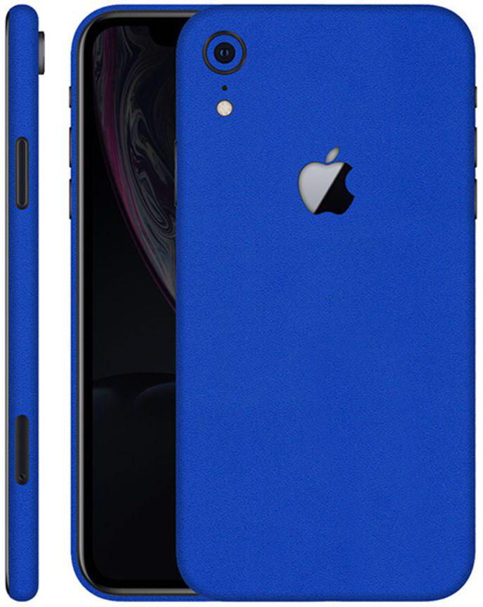 Protective Vinyl Skin Decal For Apple iPhone XR Blue