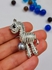 The Cute Zebra And Pearl Silver Brooch & Clothes Pin